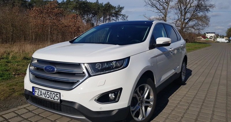 Ford EDGE cena 96900 przebieg: 124000, rok produkcji 2017 z Góra małe 379